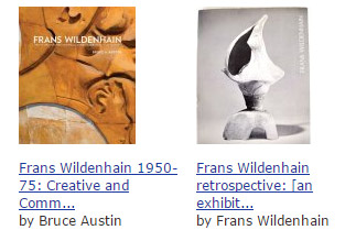 books about Frans Wildenhain