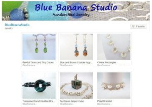 Etsy store of Melinda Talbot, Blue Banana Studio