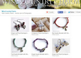 Etsy store, Wine Country Charms, jewelry category