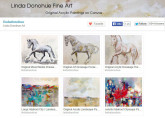 Etsy store of Linda Donohue - paintings