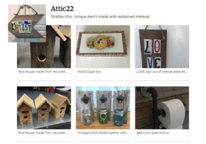 Attic 22, woodcrafts, Etsy shop