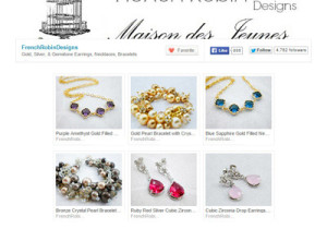 jewelry by French Robin Designs Etsy store